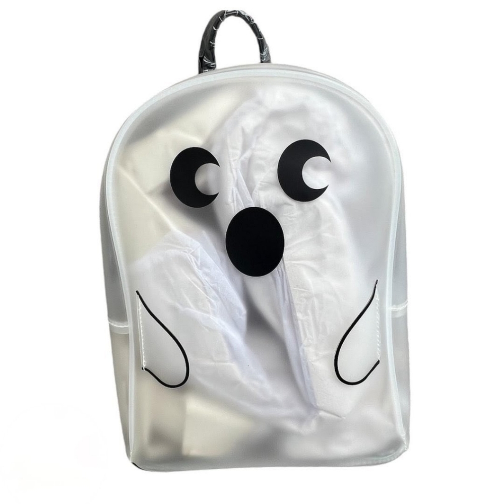 Mad Engine Halloween 2023 Clear Spooky Ghost Mini Backpack NWT